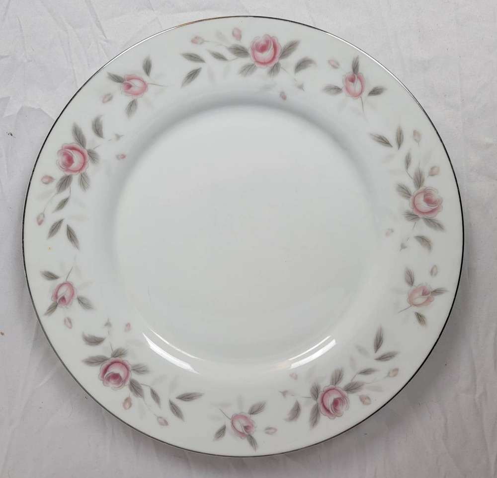 Nasco Plymouth Rose Japan 10" China Dinner Plate